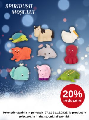 Spiridusii Mosului cu reducere 20% la Battat