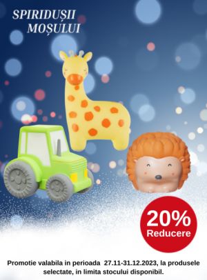 Spiridusii Mosului cu reducere 20% la Sass&Belle