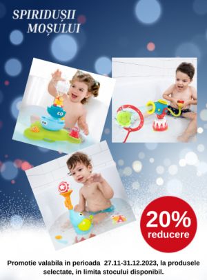 Spiridusii Mosului cu reducere 20% la Yookidoo