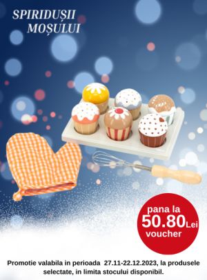 Spiridusii Mosului cu vouchere valorice de pana la 50.80 lei la Tryco