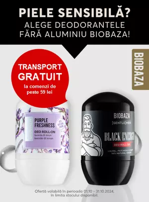 Transport gratuit Biobaza