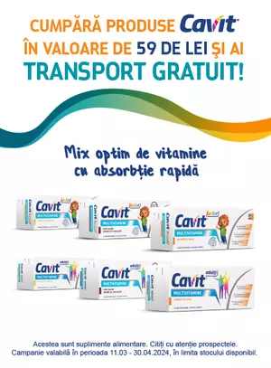 Transport gratuit Biofarm - Cavit