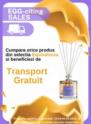 Egg-citing Sales - Transport Gratuit la Equivalenza