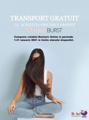 Transport gratuit la Hairburst
