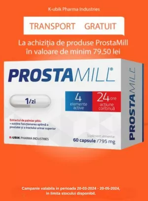 Transport Gratuit la Prostamill