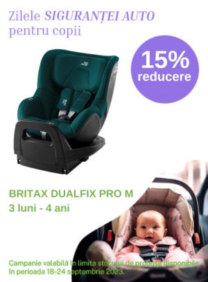 Zilele Sigurantei Auto cu reducere 15% la Britax Dualfix Pro M
