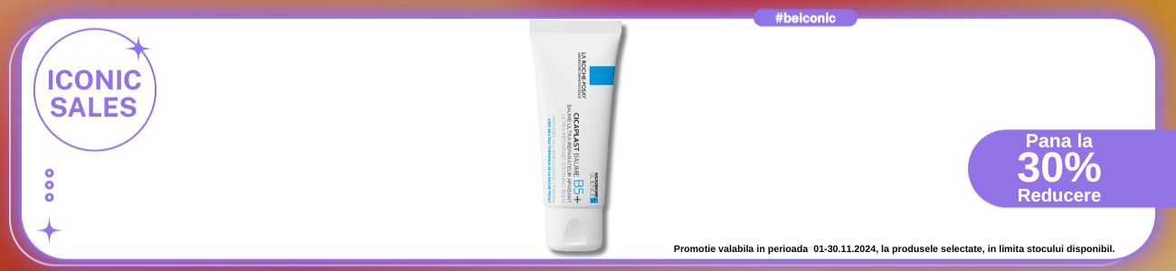 Iconic Sales cu reducere de pana la 30% La Roche Posay Cicaplast