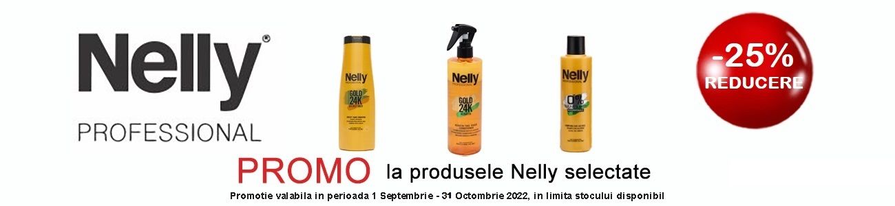 Promotie cu 25% reducere la  Nelly Professional