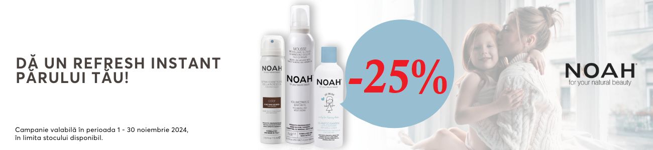 Promotie cu 25% reducere la Noah