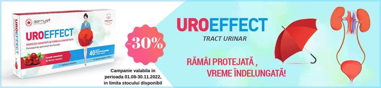 Promotie cu 30% la Uroeffect