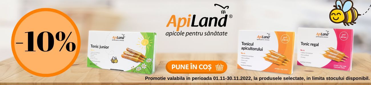 Promotie cu reducere 10% la ApiLand