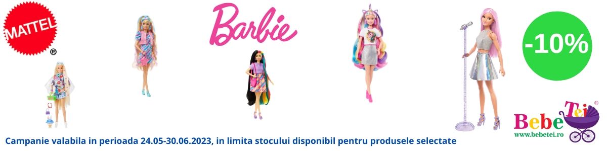 Promotie cu reducere 10% la Barbie