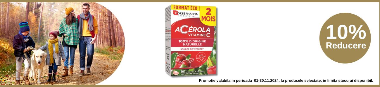 Promotie cu reducere 10% la Forte Pharma