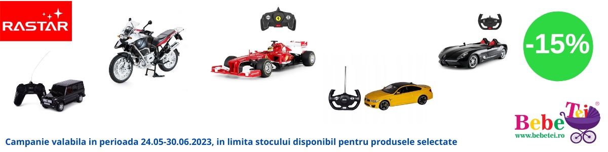Promotie cu reducere 15% la Rastar