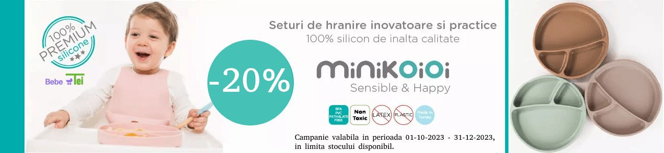 Promotie cu reducere 20% la Minikoioi