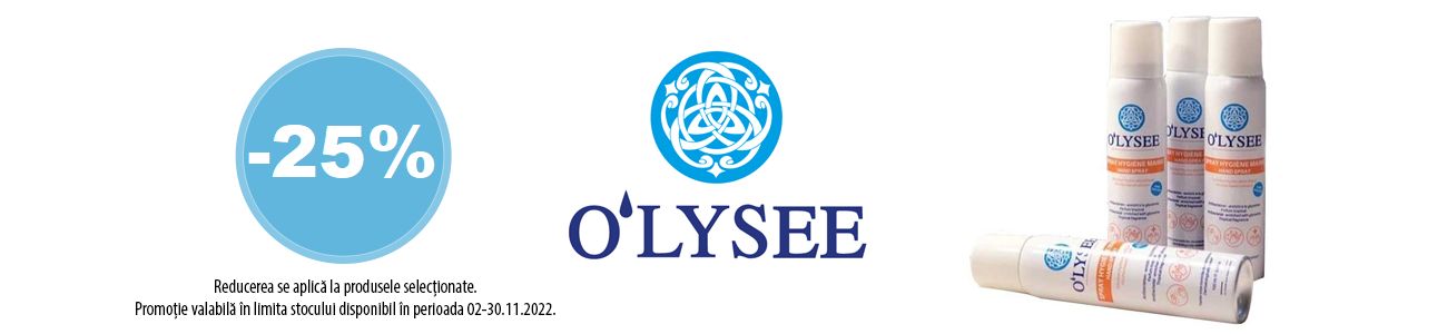 Promotie cu reducere 25% la O Lysee