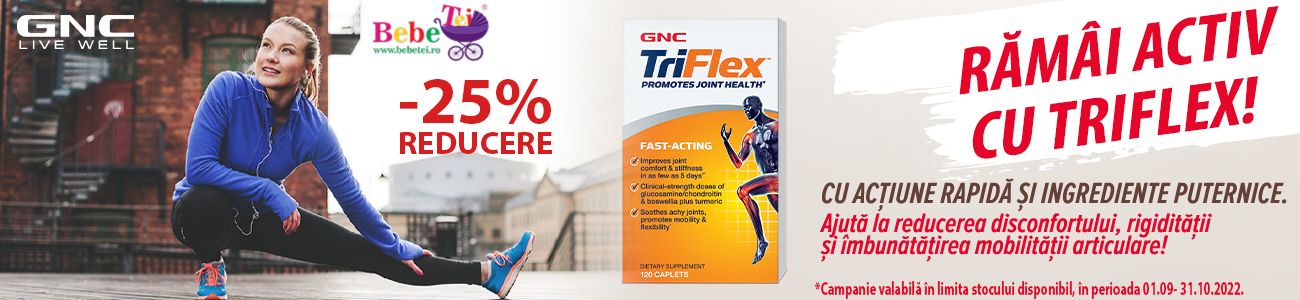 Promotie cu reducere 25% la Triflex