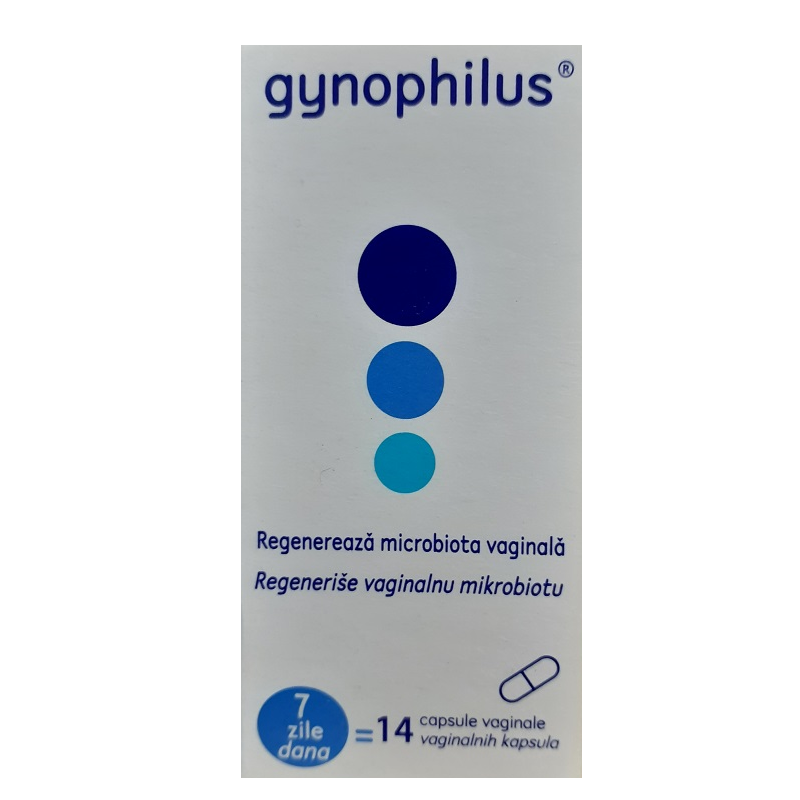 Capsule vaginale GynOphilus, 14 bucati, Biose