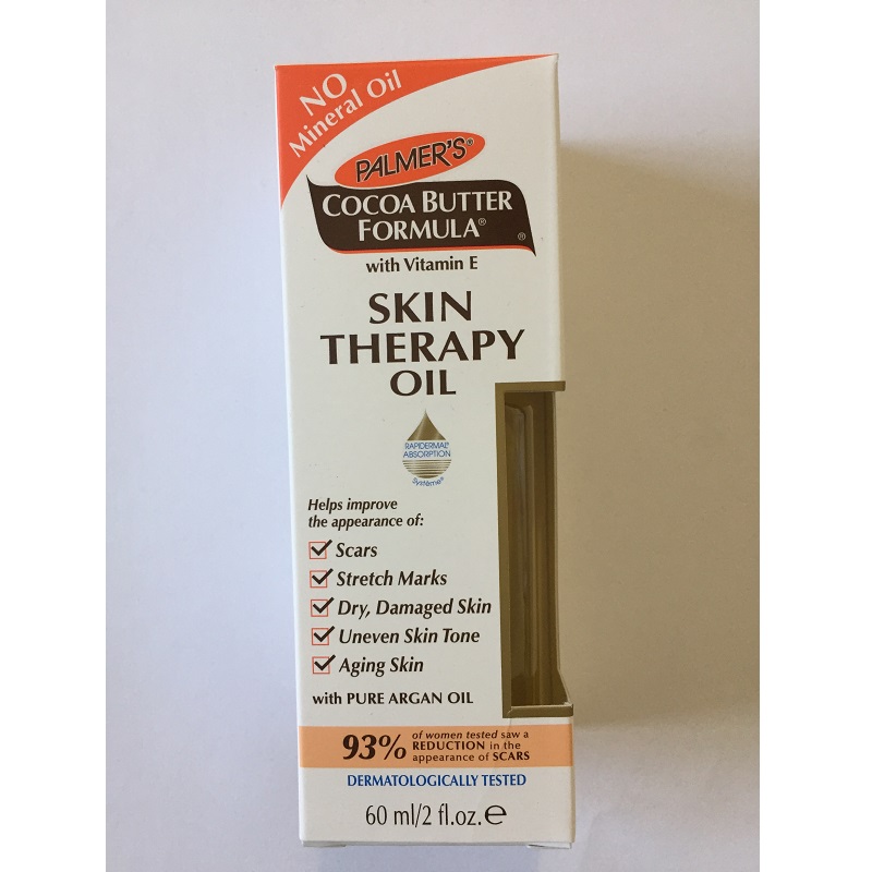 Skin Therapy Oil, cu unt de cacao, 60 ml,  Palmer's 