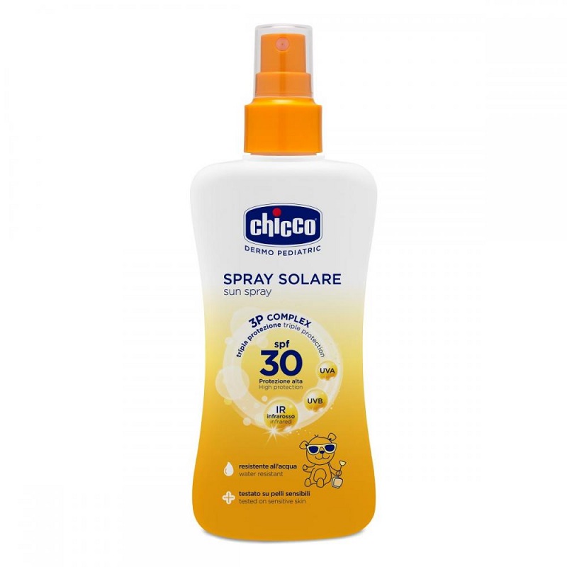 Protectie solara Spray, Dermopediatrica, Spf 30+, 150 ml, Chicco