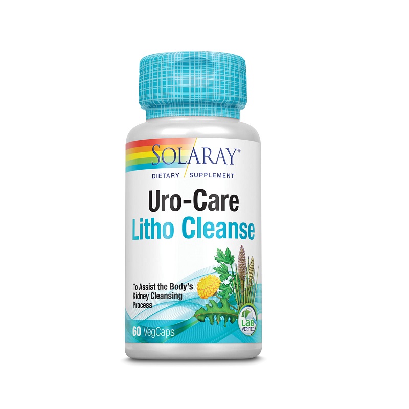 Uro-Care Litho Cleanse, 60 capsule, Solaray