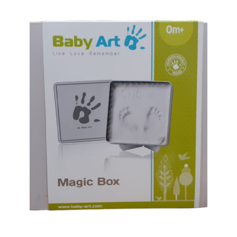 Cutia Magica, 34120159, White Grey, Baby Art