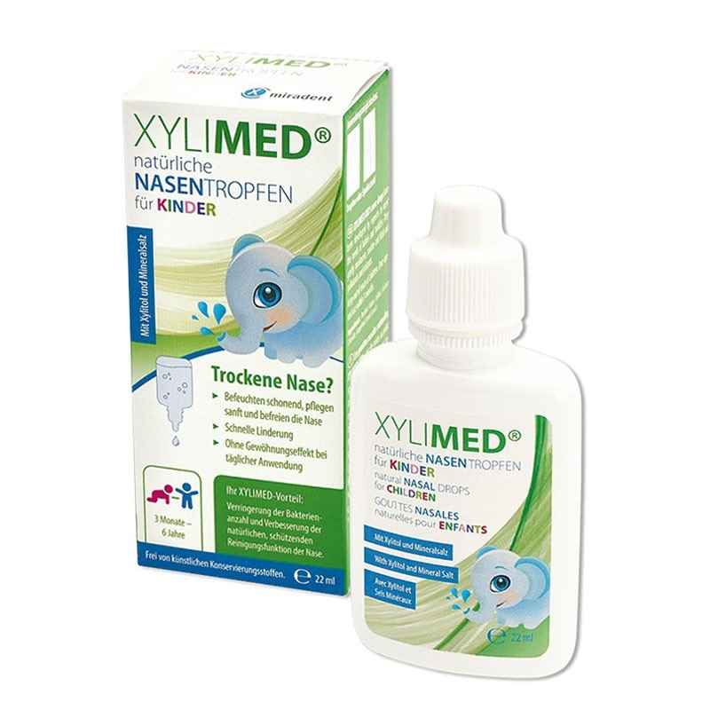 Picaturi nazale naturale pentru copii Xylimed, 22 ml, Miradent