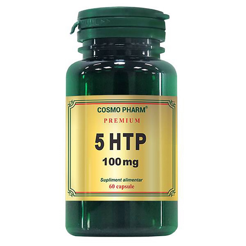 5-HTP, 100 mg, 60 capsule, Cosmopharm