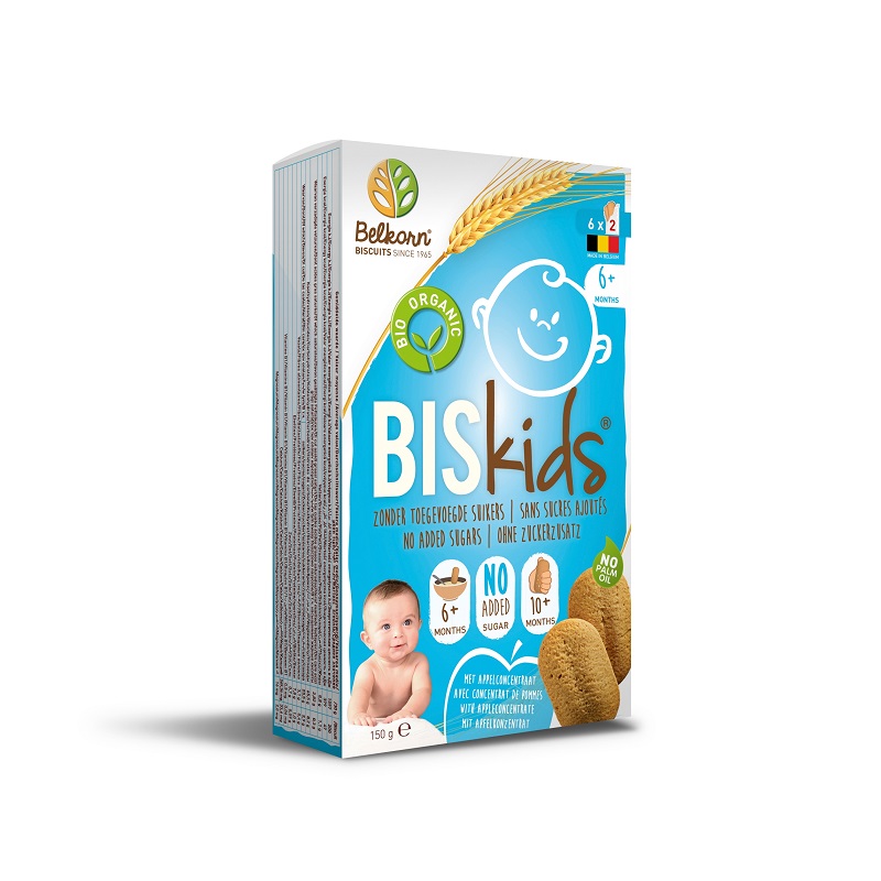Biscuiti fara zahar pentru copii Biskids, 150 g, Belkorn