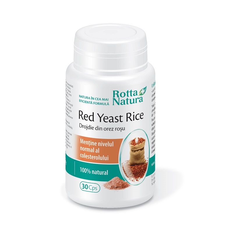 Red Yeast Rice, 30 capsule, Rotta Natura