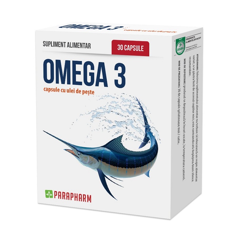 Omega 3, 30 capsule, Parapharm