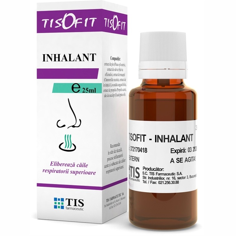 Tisofit inhalant, 25 ml, Tis Farmaceutic