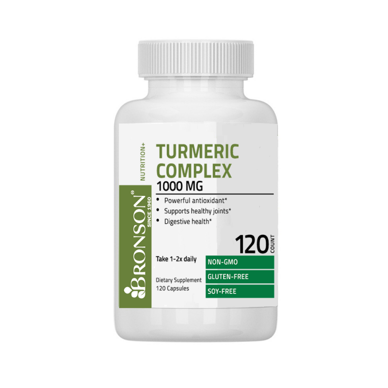 Turmeric 1000 mg Complex, 120 capsule, Bronson
