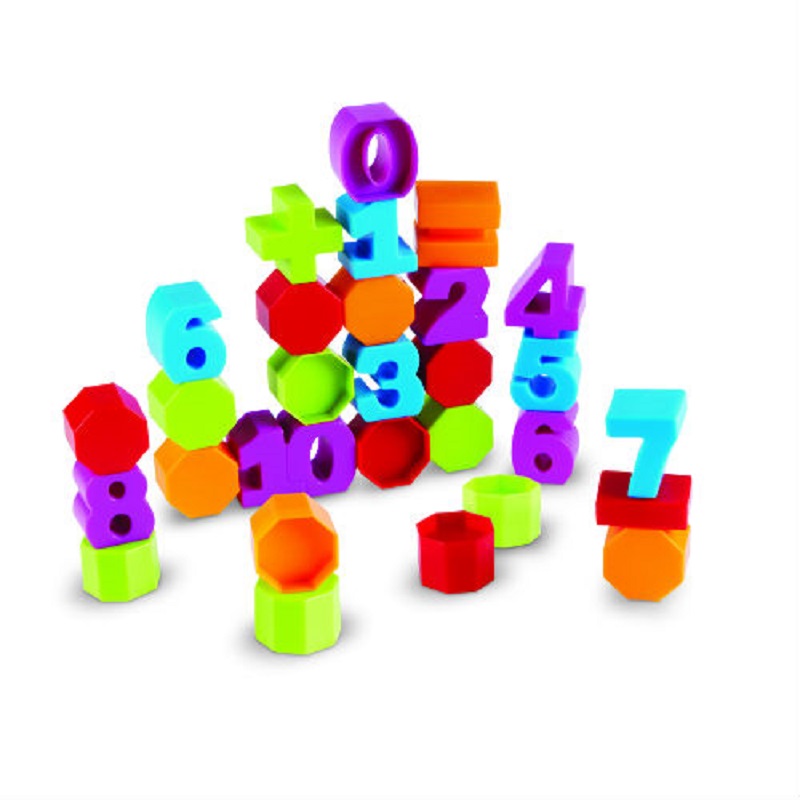 Set cuburi in forma de cifre, LER7719, Learning Resources