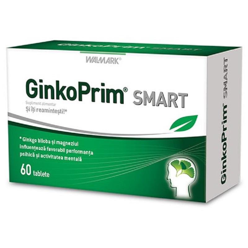 Ginkoprim Smart, 60 tablete, Walmark