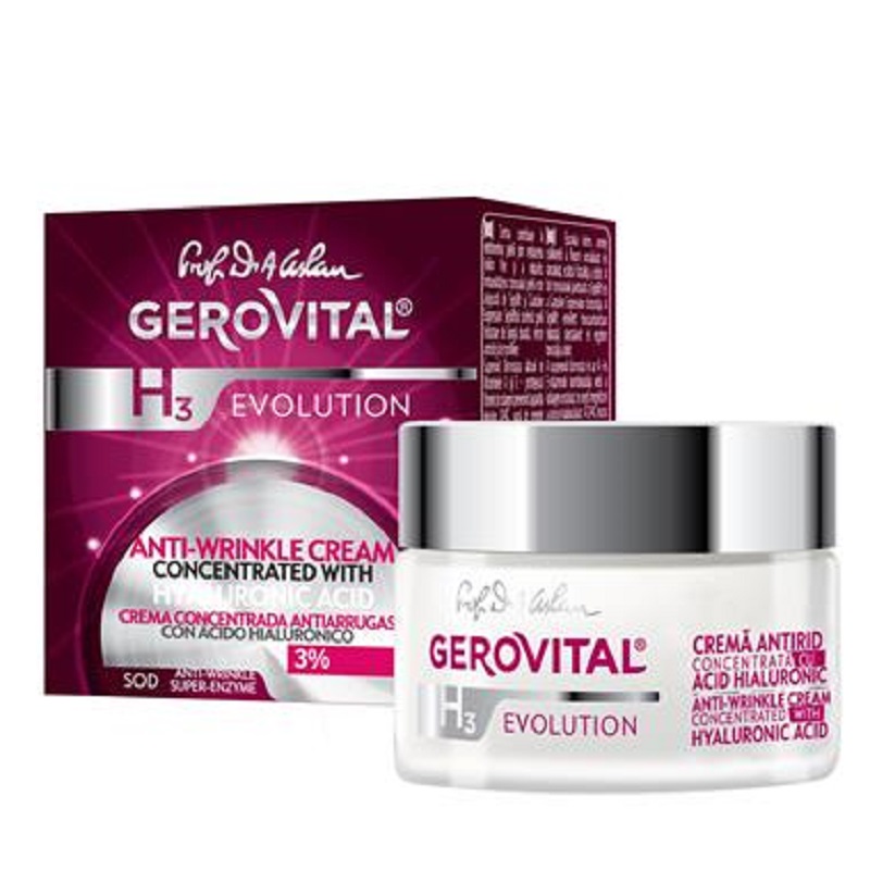 gerovital crema antirid cu acid hialuronic)