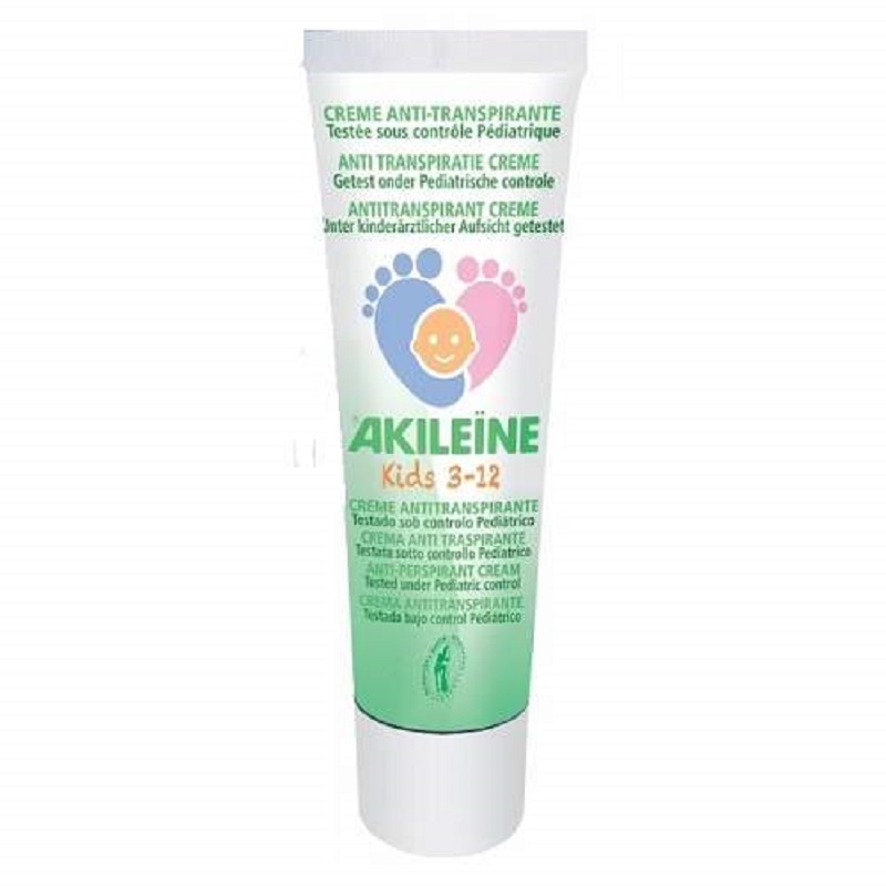 Akileine Crema antiperspiranta copii, 75 ml, Asepta	