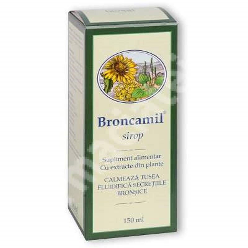 Broncamil Sirop cu Vitamina C, Bioeel