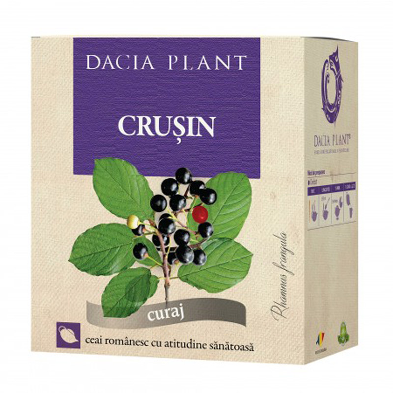 Ceai de crusin, 50 g, Dacia Plant