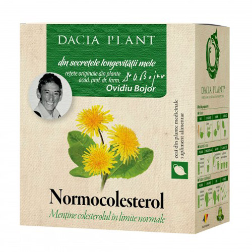 Ceai normocolesterol, 50 g, Dacia Plant