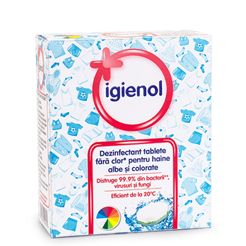 Dezinfectant tablete fara clor, 160g, Igienol