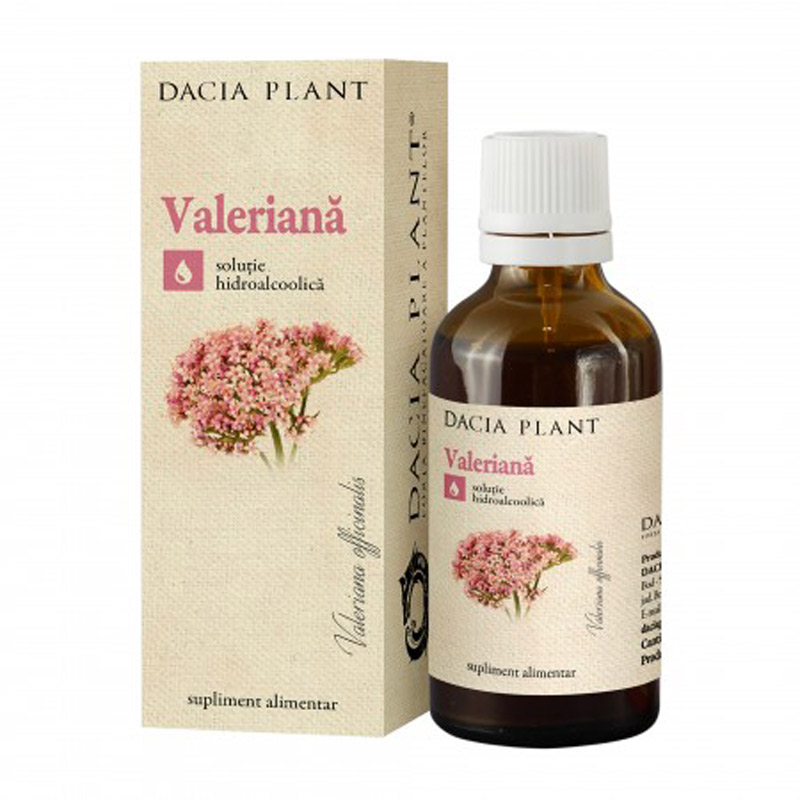 Extract de Valeriana, 50 ml, Dacia Plant