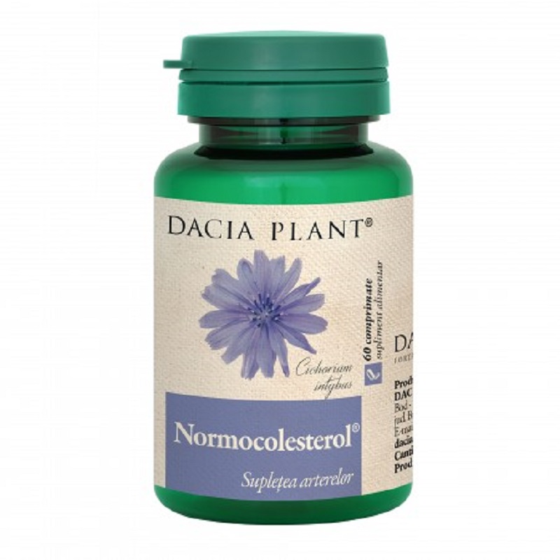 Normocolesterol, 60 comprimate, Dacia Plant
