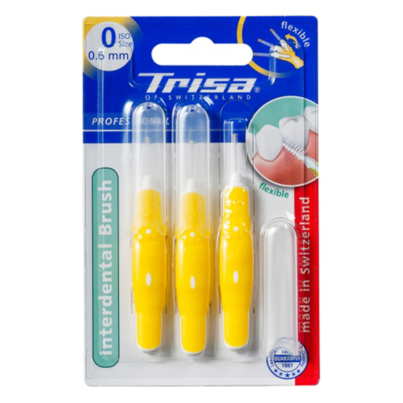Periuta de dinti Interdental Brush ISO 0, 0,6mm, Trisa
