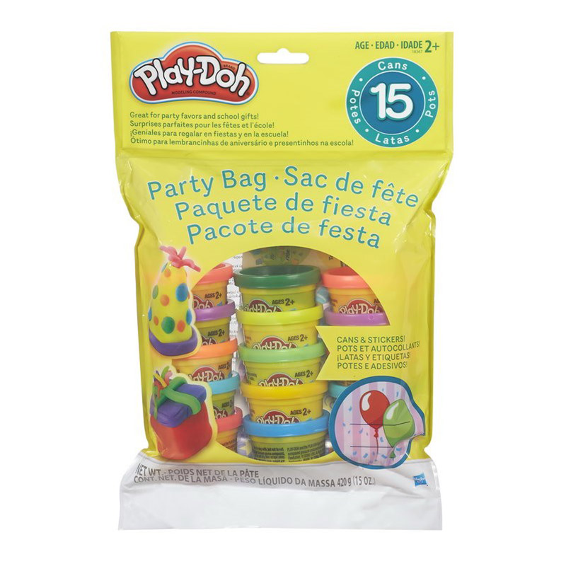 Tub pentru petrecere plastelina Play-Doh, HB18367, Hasbro