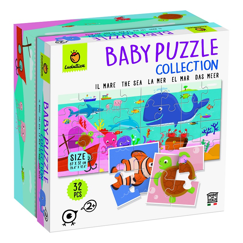 Baby Puzzle Pe Mare, Ludattica