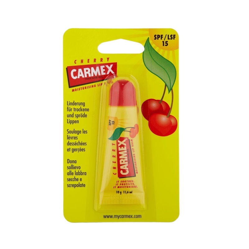Balsam reparator pentru buze uscate si crapate cu aroma de cirese, 10 g, Carmex