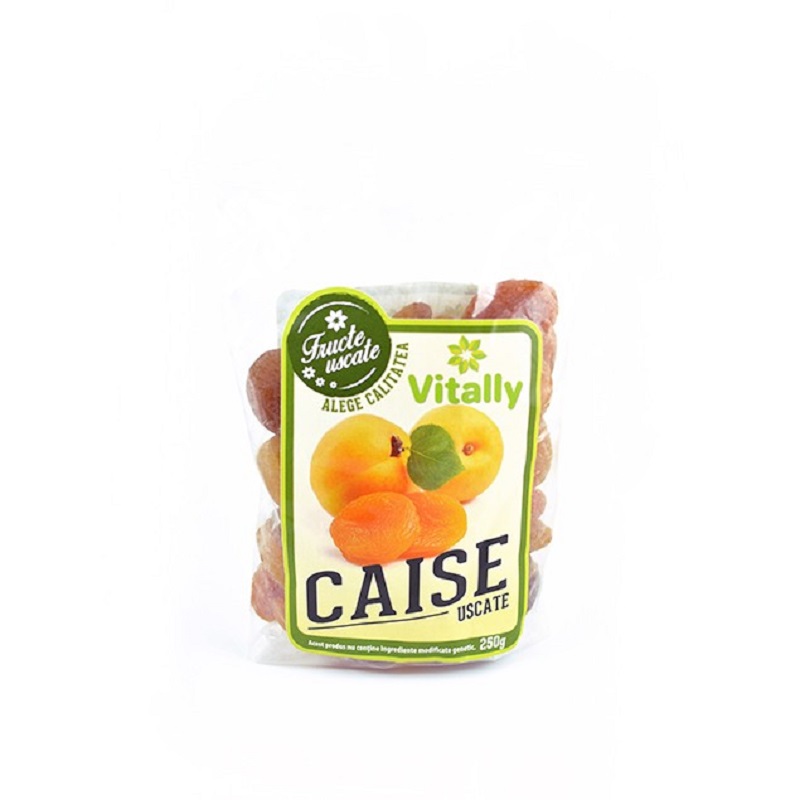 Caise uscate, 250 g, Vitally