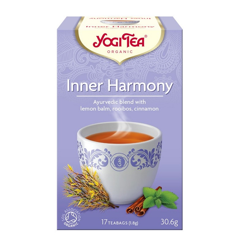 Ceai bio Armonie Interioara, 17 plicuri, Yogi Tea