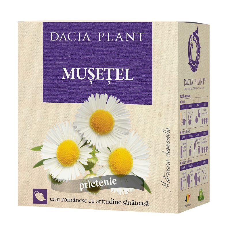 Ceai de Musetel, 50 g, Dacia Plant